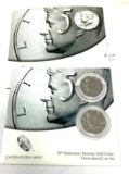 50th ANNIVERSARY KENNEDY HALF DOLLARS UNCIRCULATED COIN SET