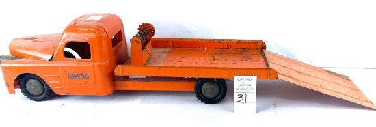Structo Flatbed Tow Truck With Ramp