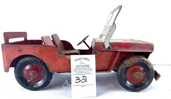 Willys Pressed Steel Toy Jeep