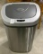 Nine stars stainless automatic trash can