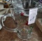 Glass Water Pitcher (Etched Colored Tulips)