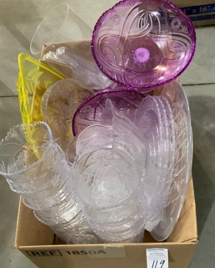 Plastic party items