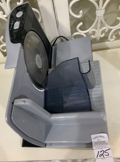 Rival meat slicer