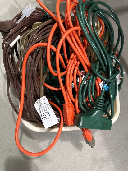 Tub Full of Extension Cords