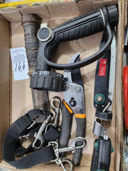 Pruners, Shears, Knife, Hose Sprayer