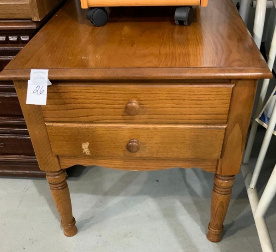 End table with drawer