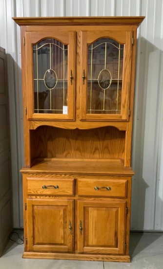 Oak Hutch