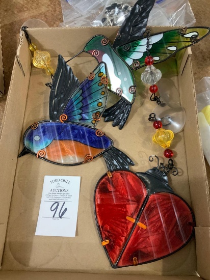 Stained glass window decor