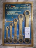 Alltrade 5pc Ratchet Wrench Set