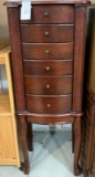 Jewelry cabinet 6 drawers