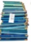 100 - VINTAGE BLUE AND GREEN ADVERTISING PENCILS