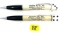 2 - OIL RITE POINT MECHANICAL PENCILS WITH DICE ENDS