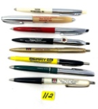 8 - VINTAGE IH ADVERTISING BALL POINT PENS