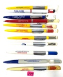 11 - VINTAGE RITE POINT FLOATY ADVERTISING PENS