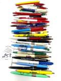 50 - VINTAGE ADVERTISING BALL POINT PENS