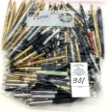 100 - VINTAGE BALL POINT BANKS ADVERTISING PENS