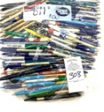 100 - GAS AND OIL VINTAGE BALL POINT ADVERTISING PENS
