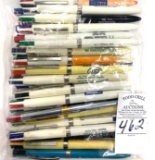 30 - VINTAGE COLOR CHOICE ADVERTISING PENS