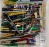 120 - VINTAGE ADVERTISING PENS AND PENCILS