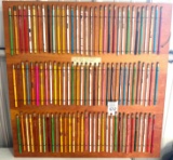 VINTAGE PENCIL DISPLAY FROM EVERY IOWA COUNTY SEAT