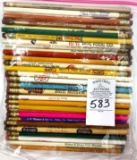 100 - VINTAGE FEED AND SEED ADVERTISING PENCILS