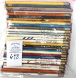100 - VINTAGE ELECTRICAL SUPPLY ADVERTISING PENCILS
