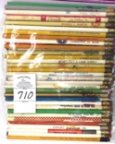 100 - VINTAGE SEED AND FEED ADVERTISING PENCILS