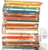 100 - VINTAGE LUMBER AND CONSTRUCTION ADVERTISING PENCILS