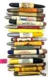 17 - VINTAGE BULLET TYPE PENCILS AND MISC