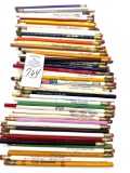 100 - VINTAGE HOTEL AND MOTEL ADVERTISING PENCILS