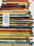 100 - VINTAGE LUMBER AND CONSTRUCTION ADVERTISING PENCILS