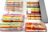 4 SETS OF 42 EA PRESIDENTIAL PENCILS (ONE SET IN CASE)