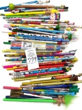 90 - VINTAGE NOVELTY PENS AND PENCILS