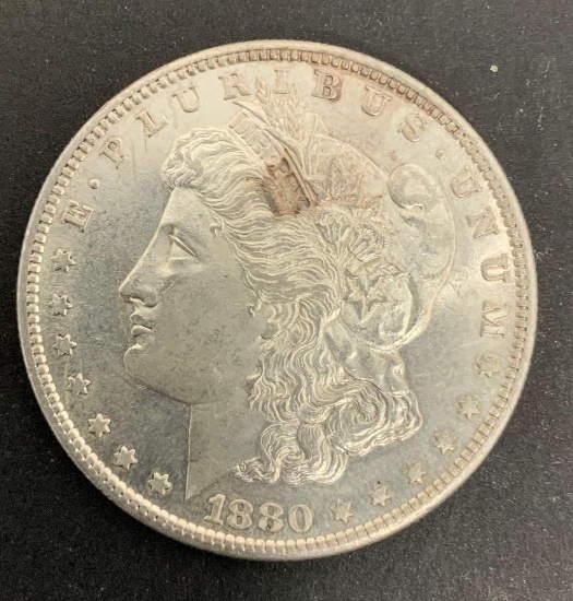 1880-S MORGAN SILVER DOLLAR