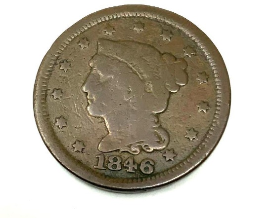 1846 LARGE CENT