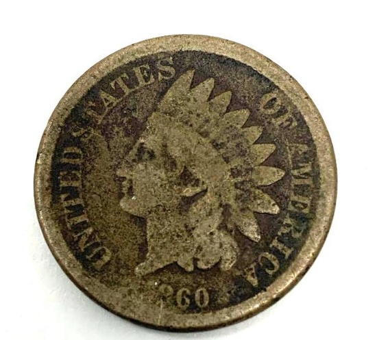 1860 INDIAN HEAD CENT