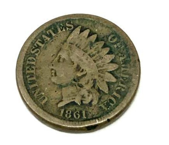1861 INDIAN HEAD CENT