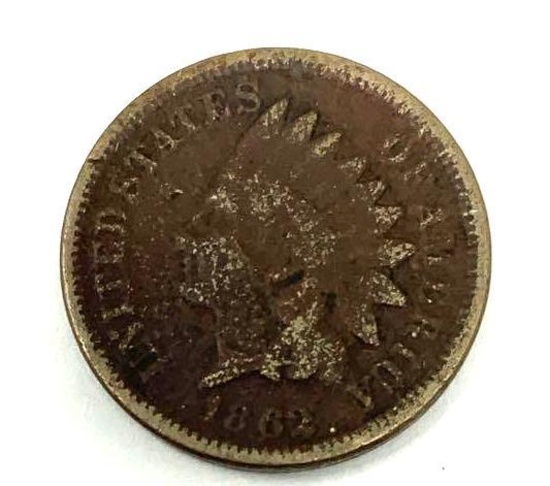 1962 INDIAN HEAD CENT