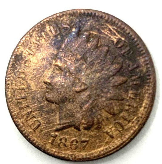 1867 INDIAN HEAD CENT