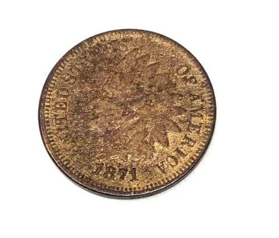 1871 INDIAN HEAD CENT