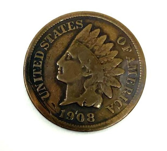 1908-S INDIAN HEAD CENT