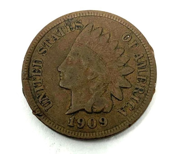 1909 INDIAN HEAD CENT
