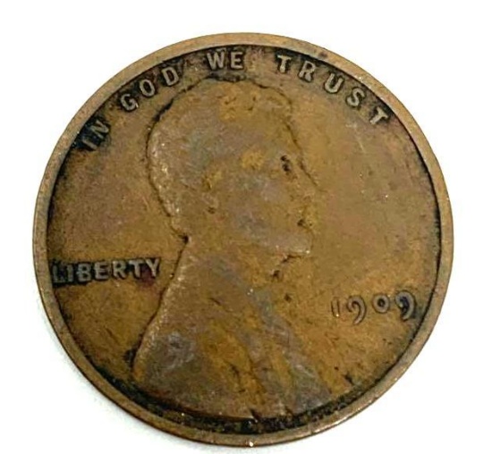 1909 WHEAT CENT