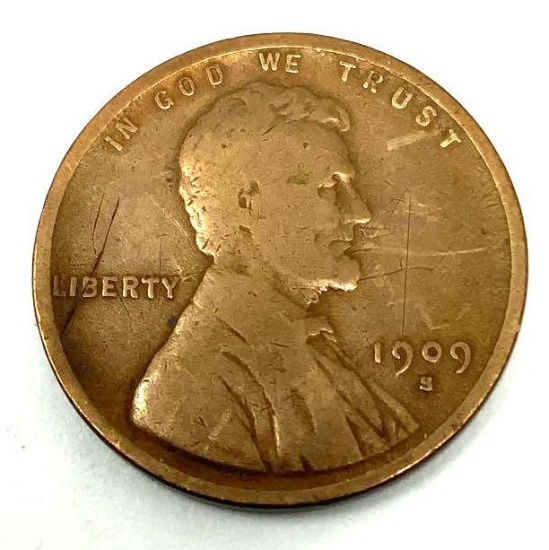 1909-S WHEAT CENT