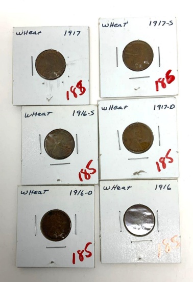6 - WHEAT CENTS