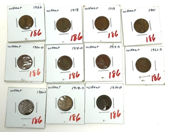 11 - WHEAT CENTS
