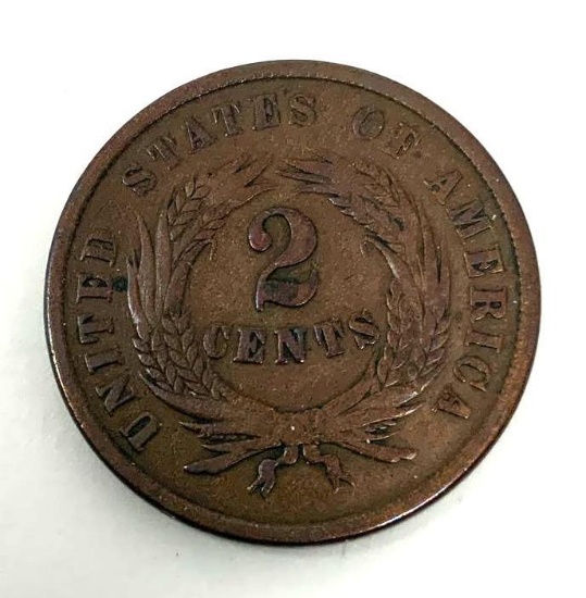 1864 TWO CENT PIECE