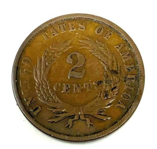 1867 TWO CENT PIECE