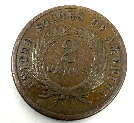 1870 TWO CENT PIECE