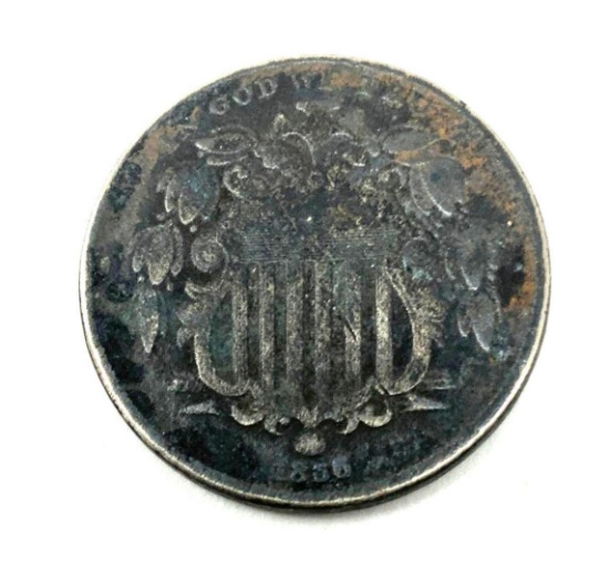 1866 NICKEL FIVE CENT PIECE